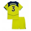 Camiseta Tottenham Hotspur Radu Dragusin #3 Tercera Equipación Replica 2025-26 para niños mangas cortas (+ Pantalones cortos) Camiseta Tottenham Hotspur Radu Dragusin #3 Tercera Equipación Replica 2025-26 para niños mangas cortas (+ Pantalones cortos)